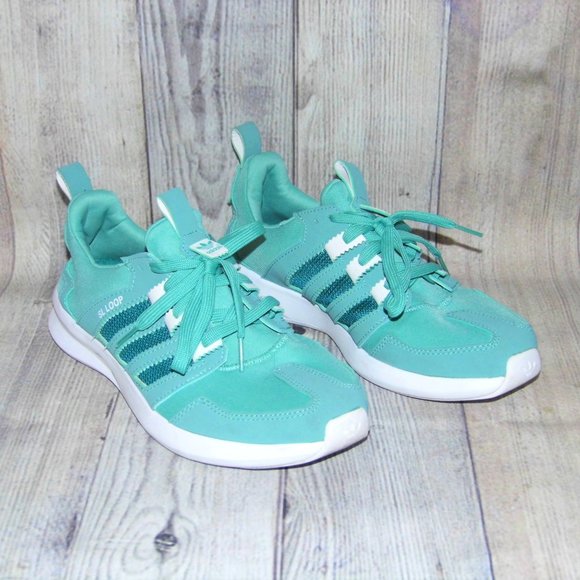 ADIDAS SL Loop RARE Teal Sneakers Womens Size 8.5 - Picture 1 of 7